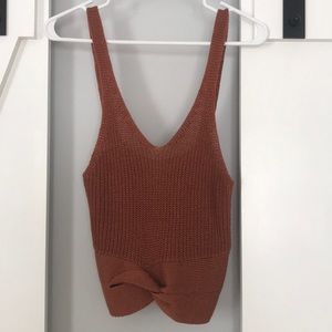 NWT crochet crop top